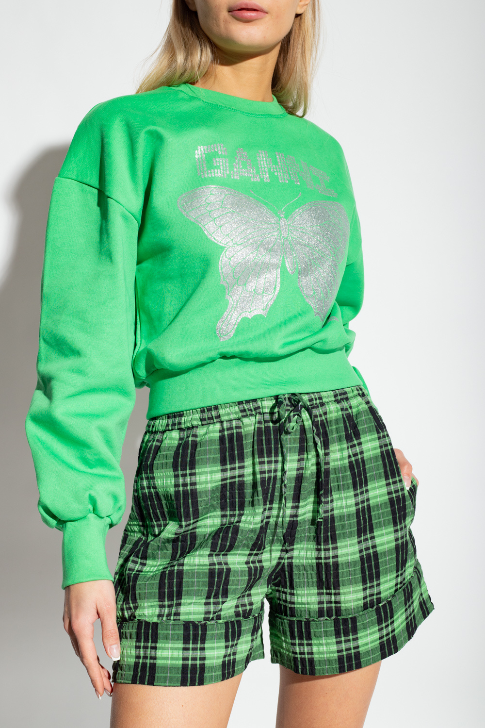 Ganni Printed sweatshirt