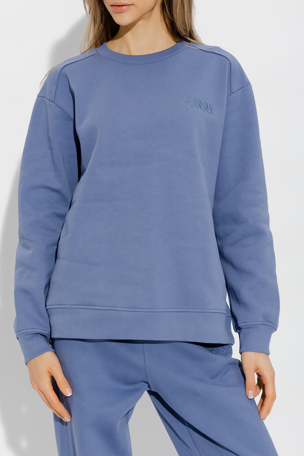 Ganni Sweatshirt with logo