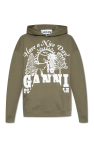 Ganni Hoodie with logo