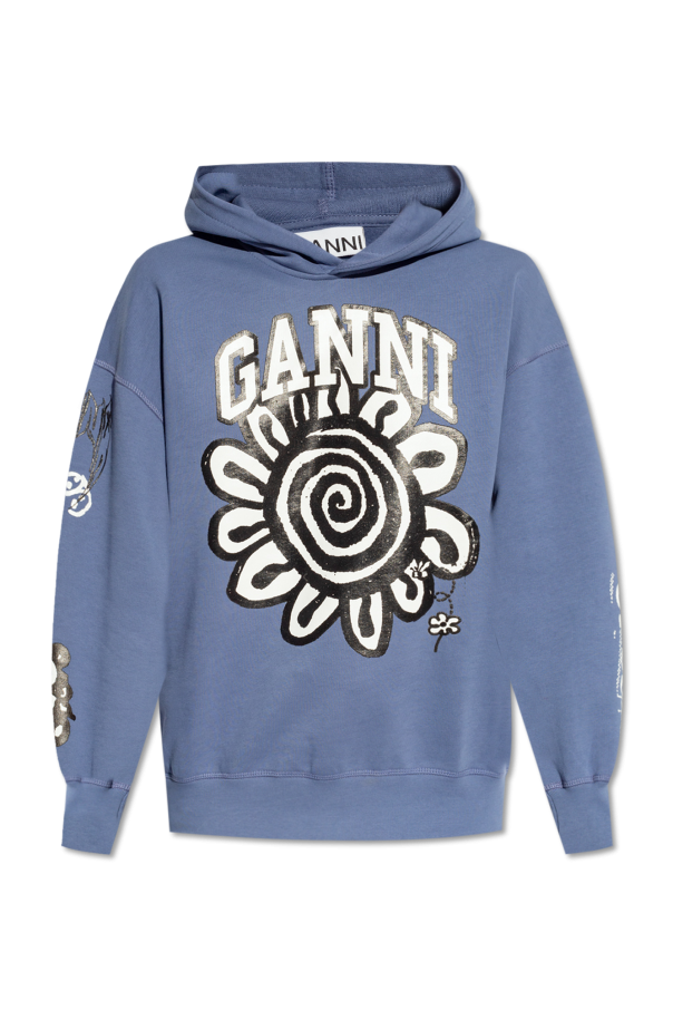 Ganni missoni logo print long sleeve sweatshirt item