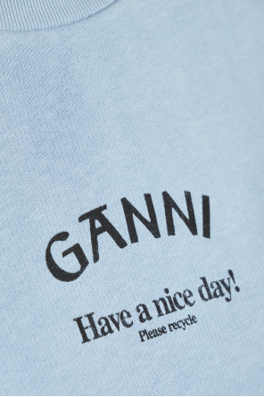 Ganni Cotton sweatshirt