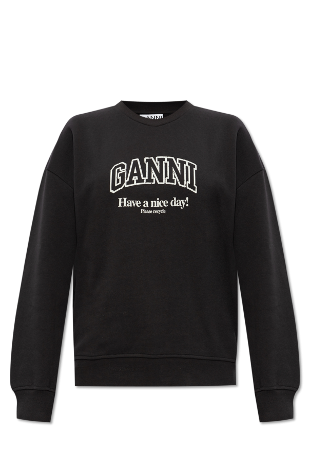 Sweatshirt with logo od Ganni