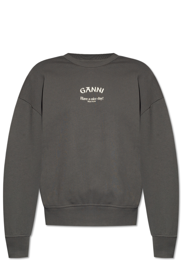 Ganni Sweatshirt with logo