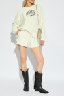 Ganni GREEN Sweatshirt with logo
