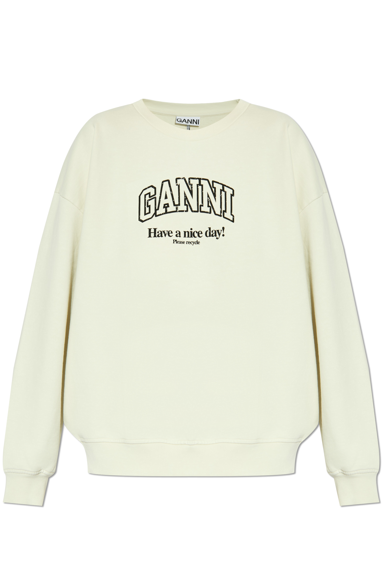 Ganni Sweatshirt with logo