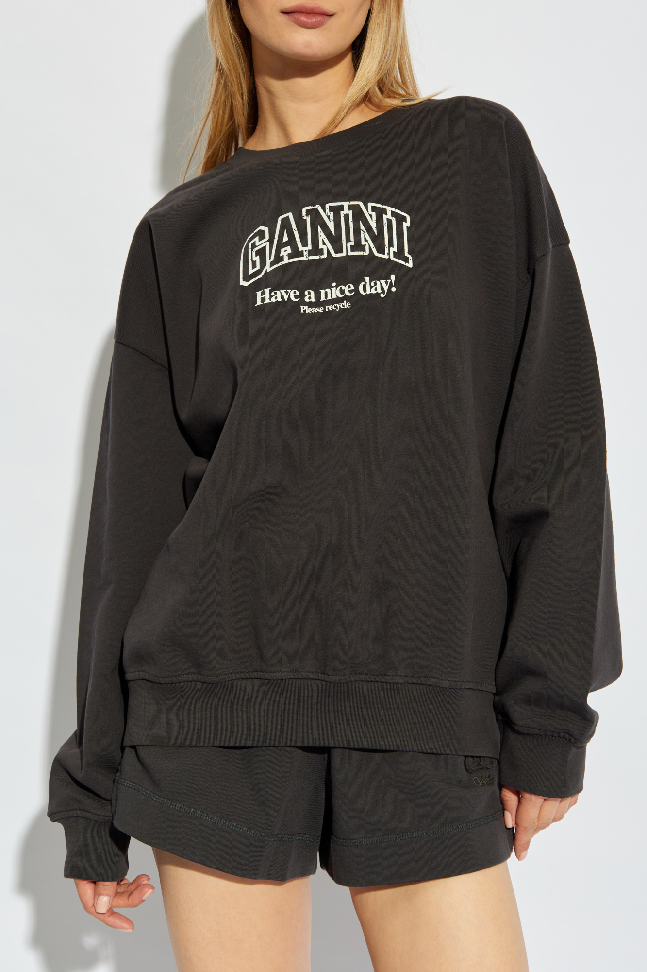 Ganni Zelipa sweatshirt with logo