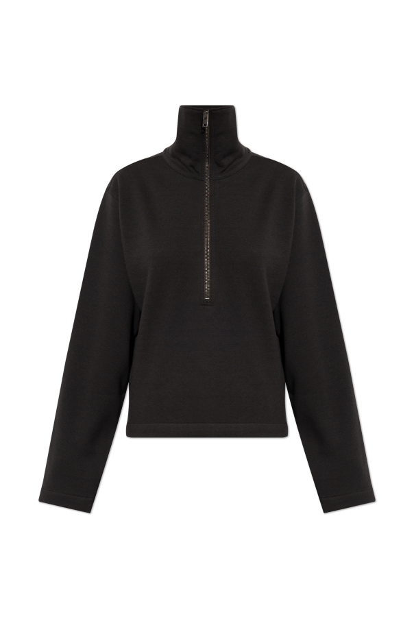 Sweatshirt with a wide collar od Lemaire