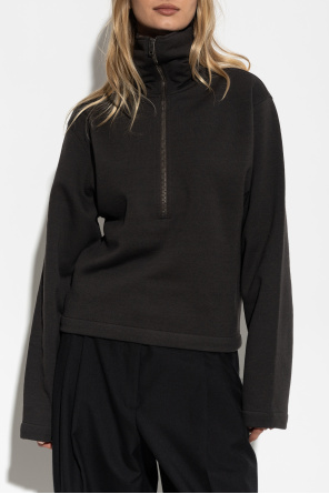 Lemaire Sweatshirt mit weitem Kragen