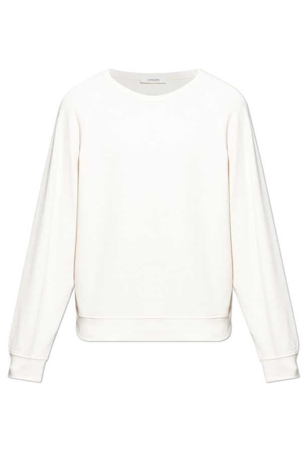 Cotton sweatshirt with a crew neck od Lemaire