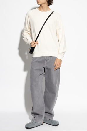 Cotton sweatshirt with a crew neck od Lemaire