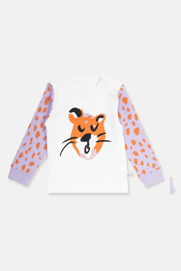 Stella McCartney Kids Sweatshirt with animal motif
