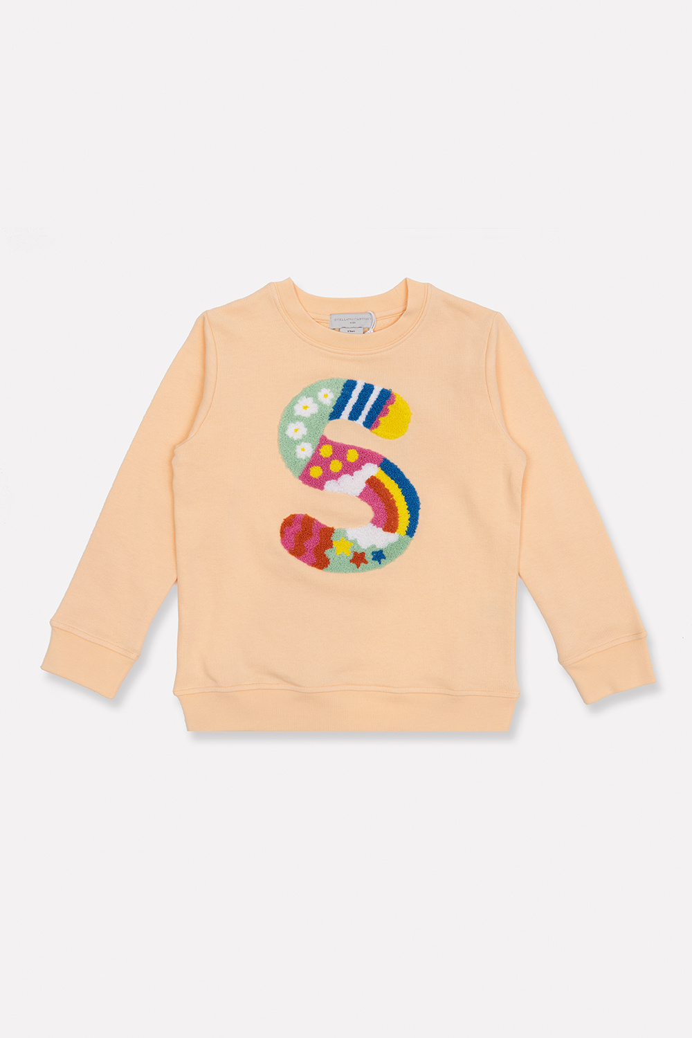Stella McCartney Kids Sweatshirt with textured appliqué