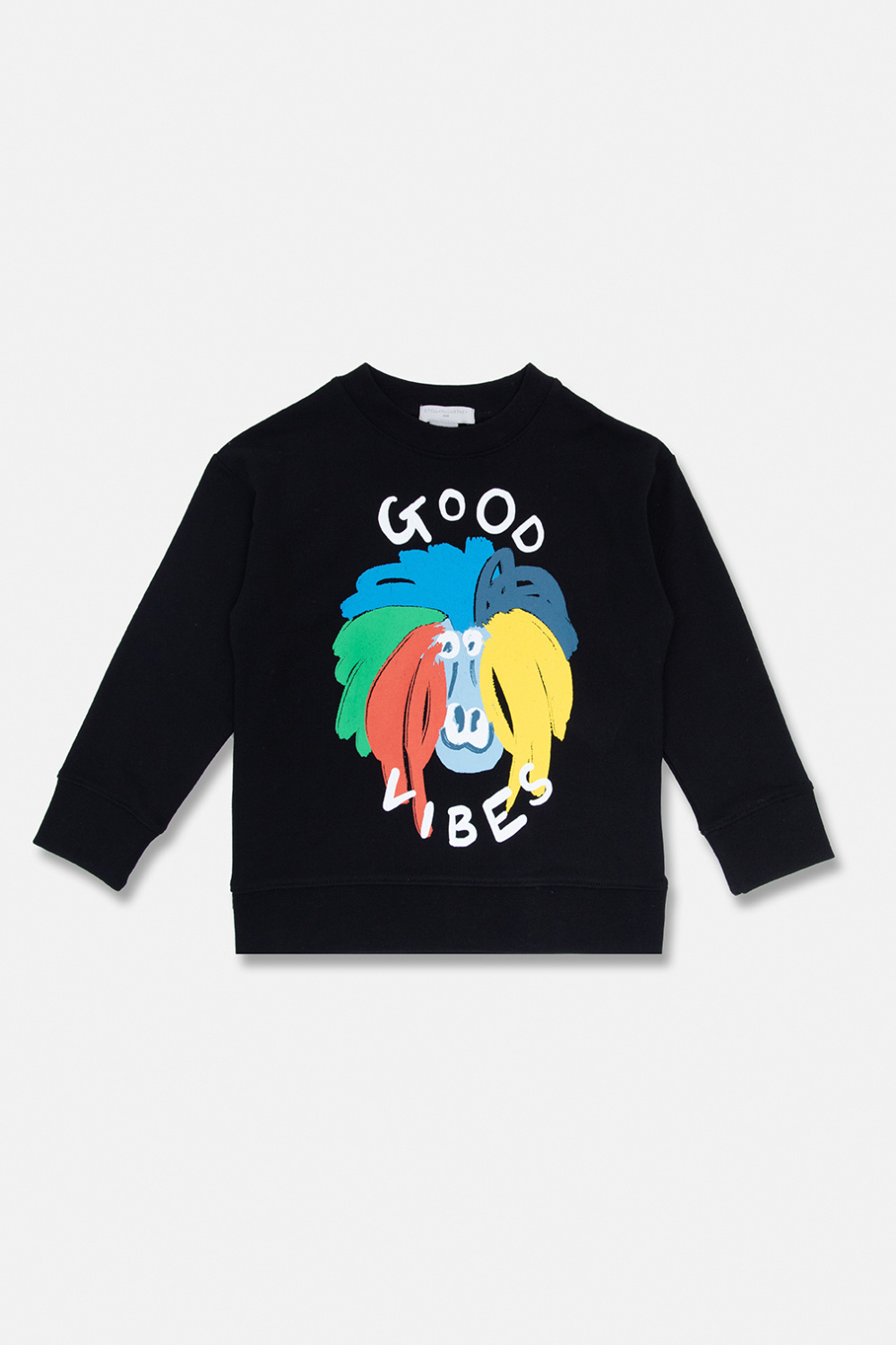 Stella McCartney Kids stella mccartney x the beatles hoodie mit batikmuster item