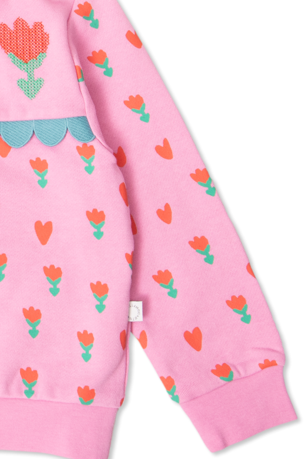 Stella McCartney Kids Sweatshirt with floral motif