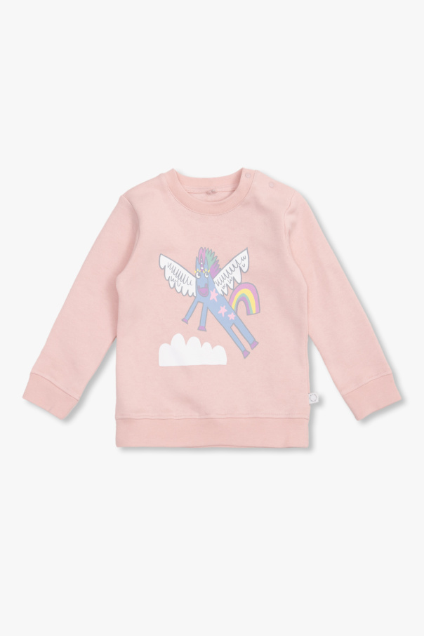 Stella satin McCartney Kids Printed sweatshirt