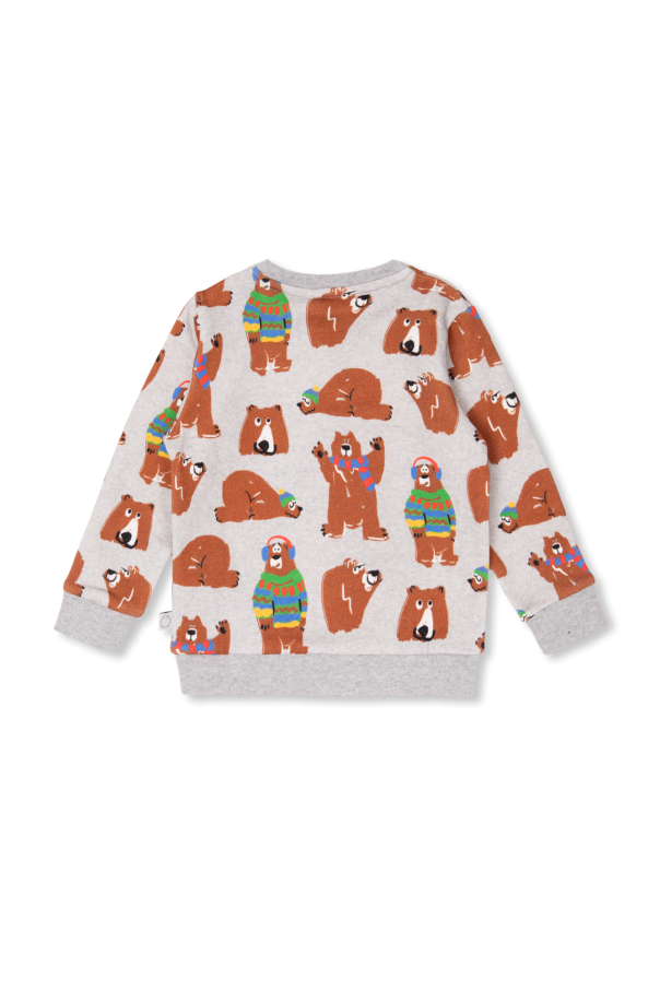 Stella McCartney Kids Sweatshirt with teddy bear motif