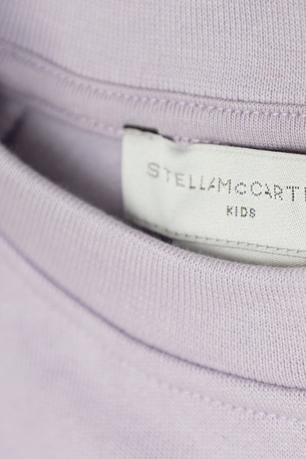 Stella McCartney Kids Sweatshirt with colorful pompoms