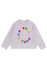 Stella McCartney Kids Sweatshirt with colorful pompoms