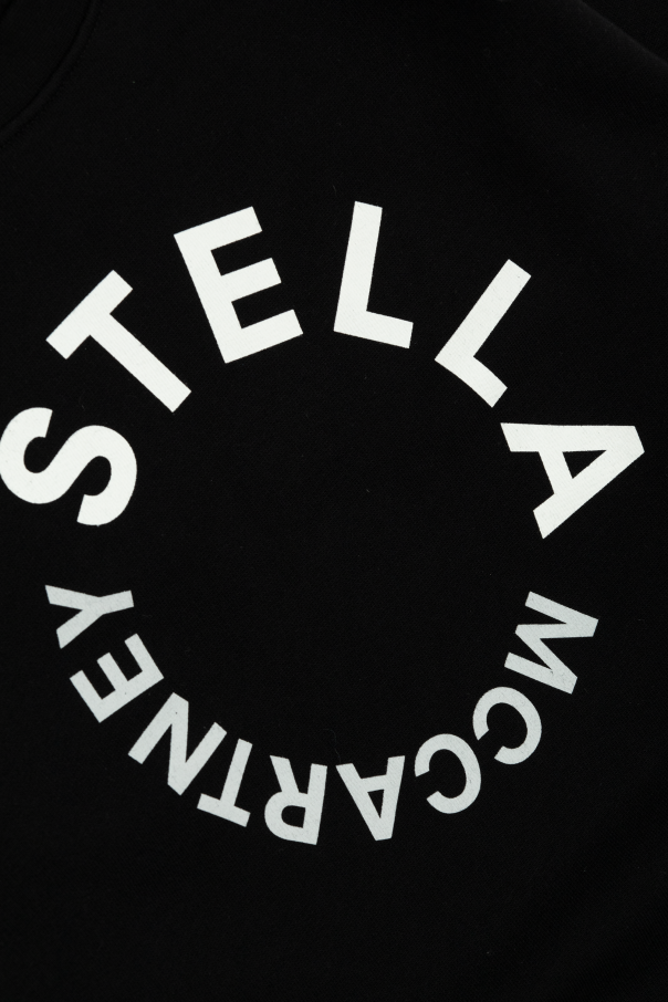 Stella McCartney Kids Sweatshirt mit aufgedrucktem Logo