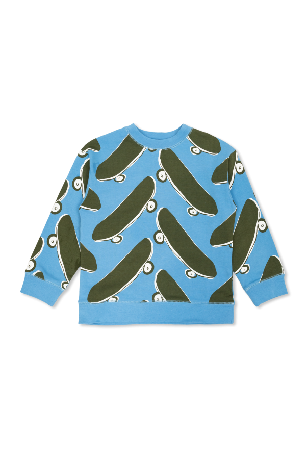 Cotton sweatshirt with print, zdjęcie 1 Cotton sweatshirt with print od Stella McCartney Kids