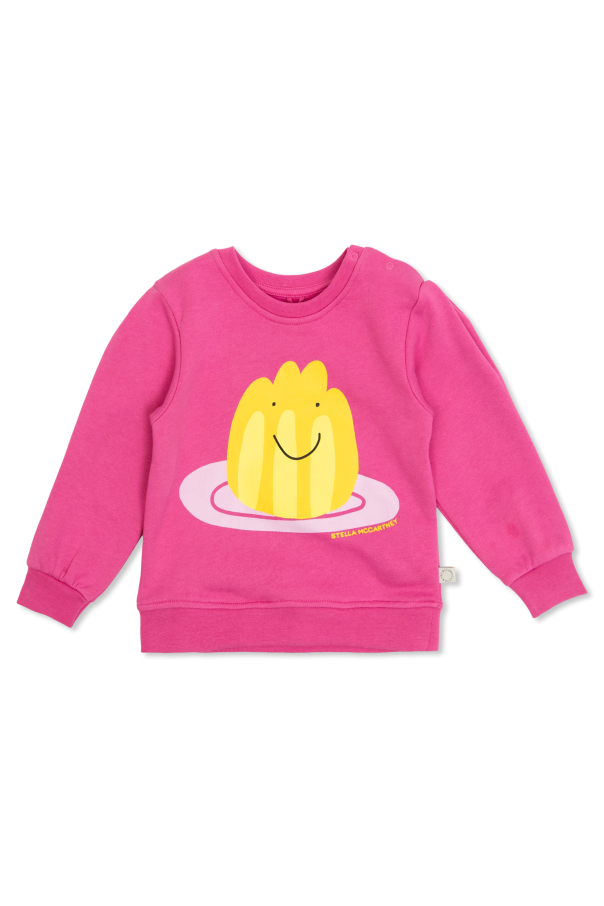 Sweatshirt with logo od Stella McCartney Kids