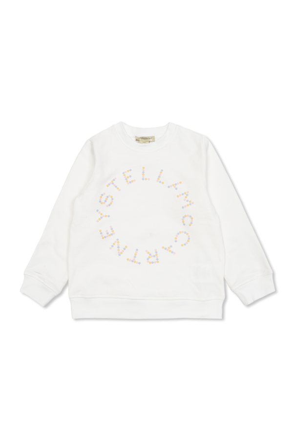 Sweatshirt with logo od Stella McCartney Kids
