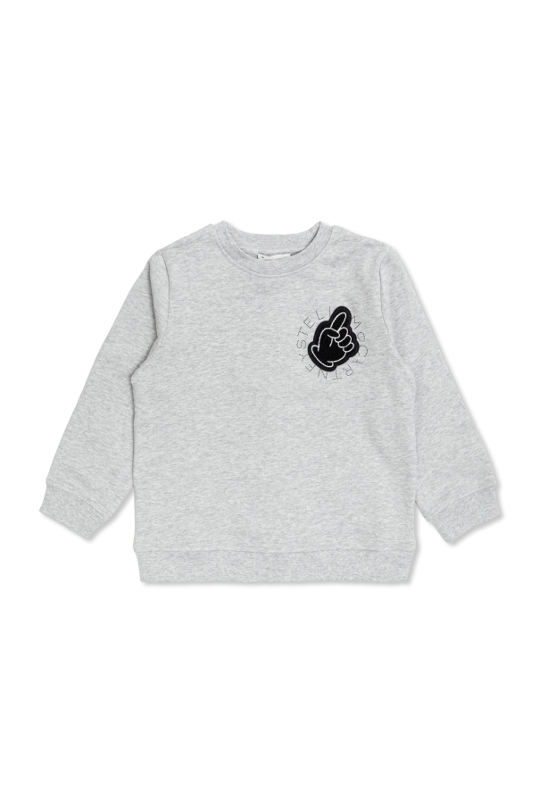 Sweatshirt with patch od Stella McCartney Kids