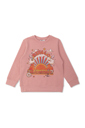 Sudadera con estampado de colores