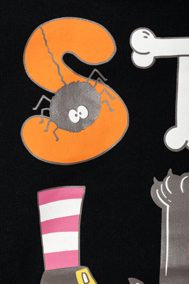 Stella McCartney Kids Sudadera con estampado de colores