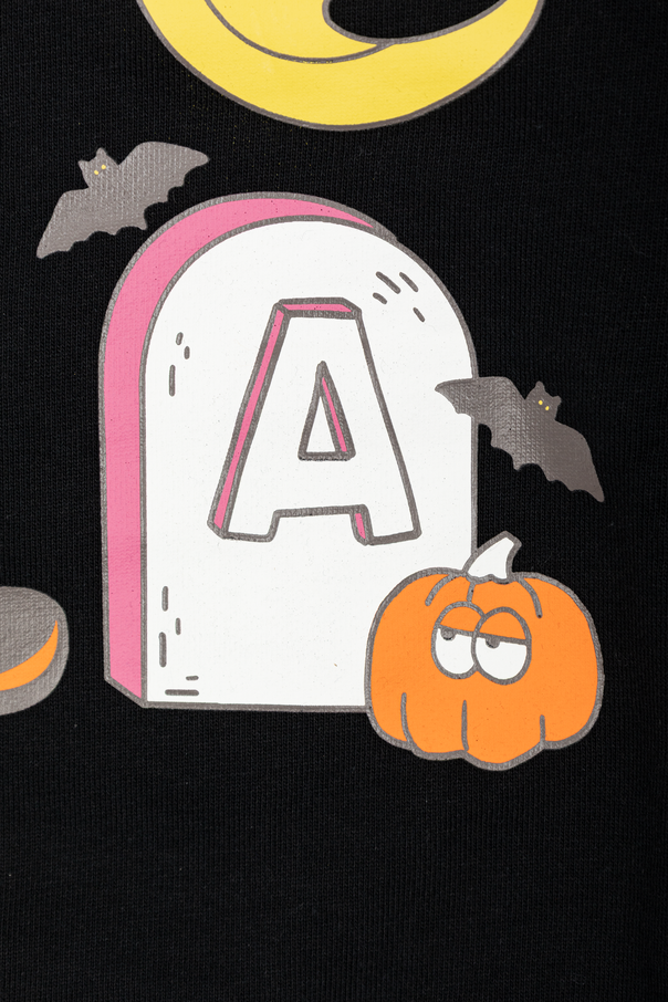Stella McCartney Kids Sudadera con estampado de colores
