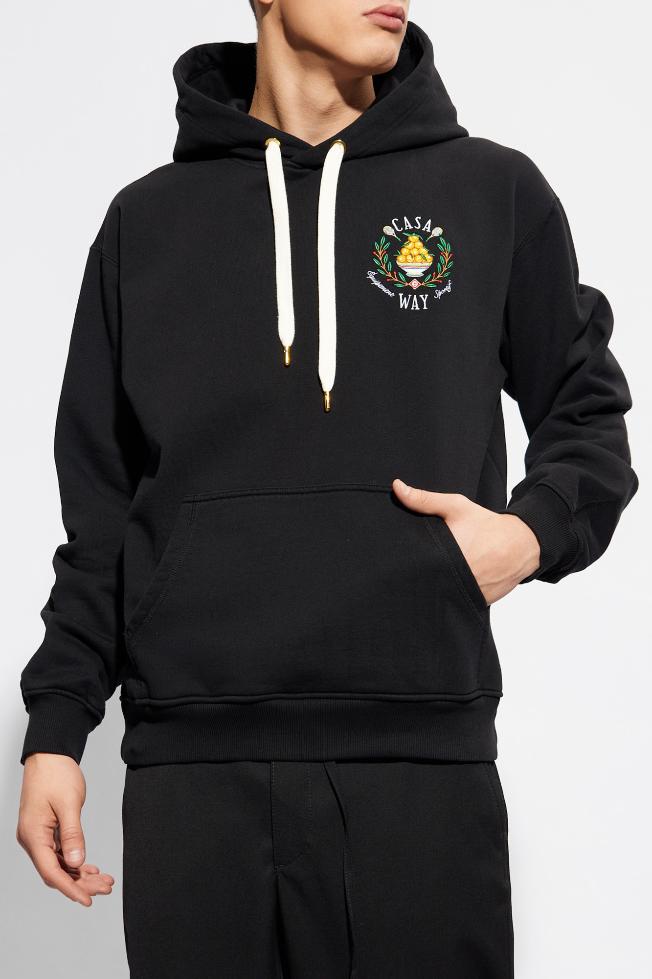 Casablanca Hoodie with logo