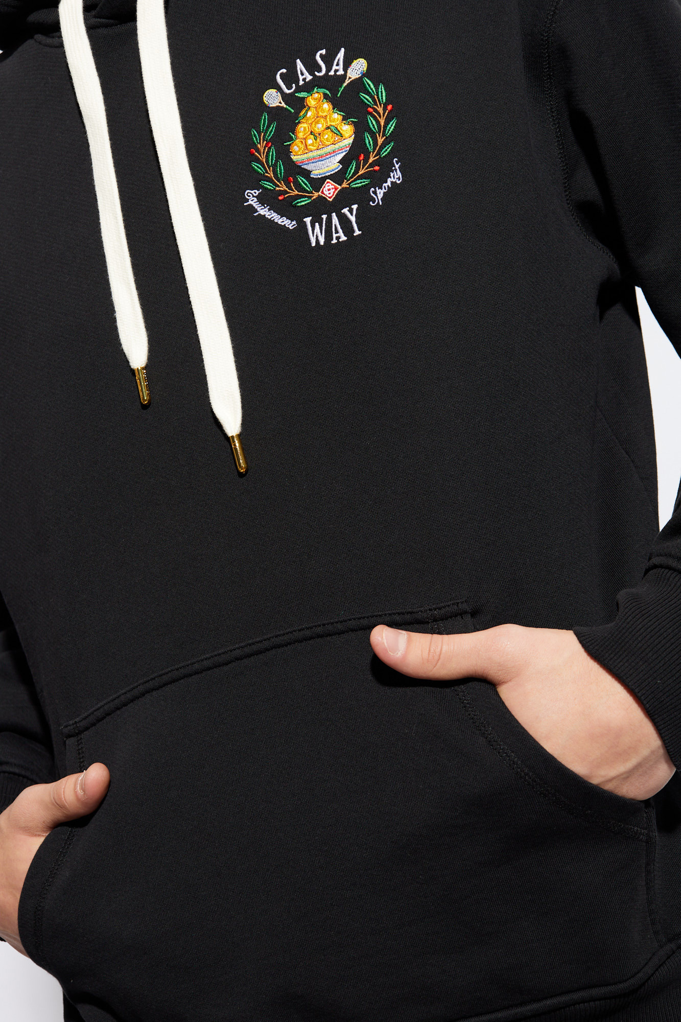 Casablanca Hoodie with logo