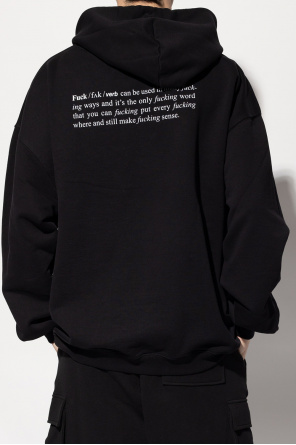 VETEMENTS Printed sweatshirt