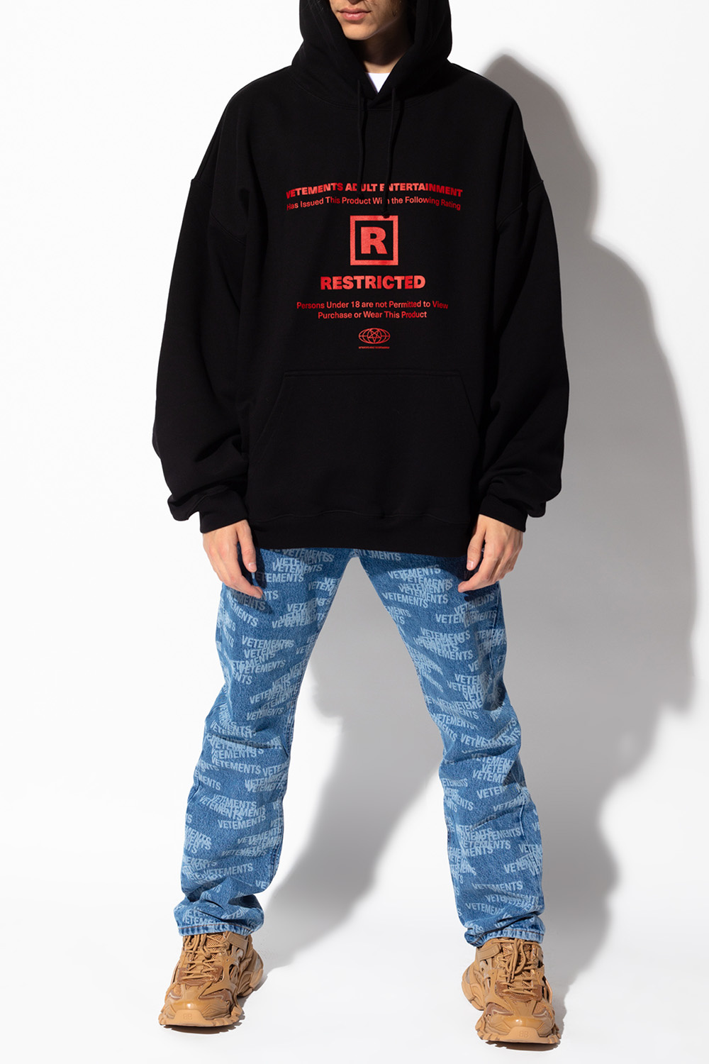 VETEMENTS Printed hoodie