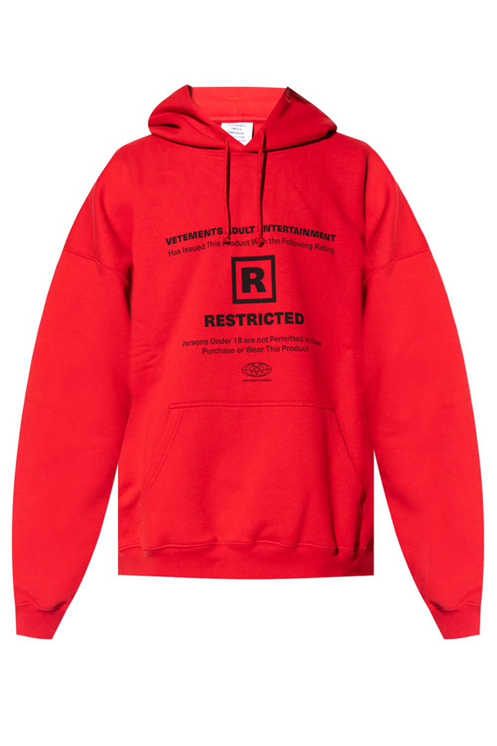 VETEMENTS Printed hoodie