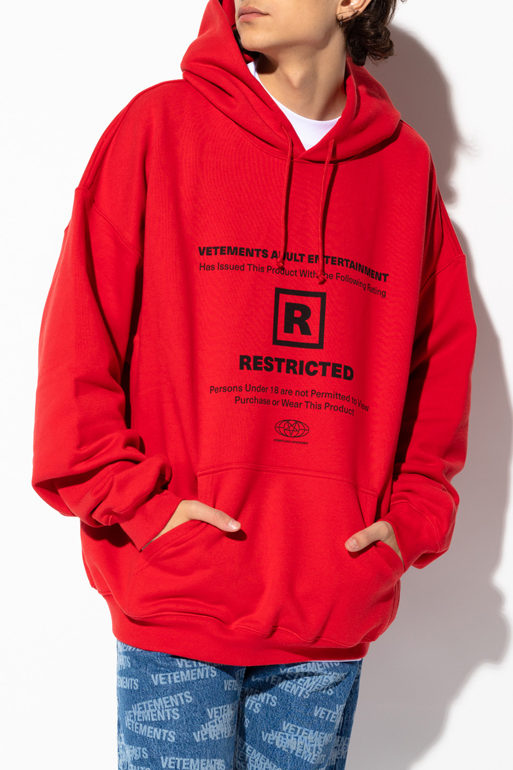 VETEMENTS Printed hoodie