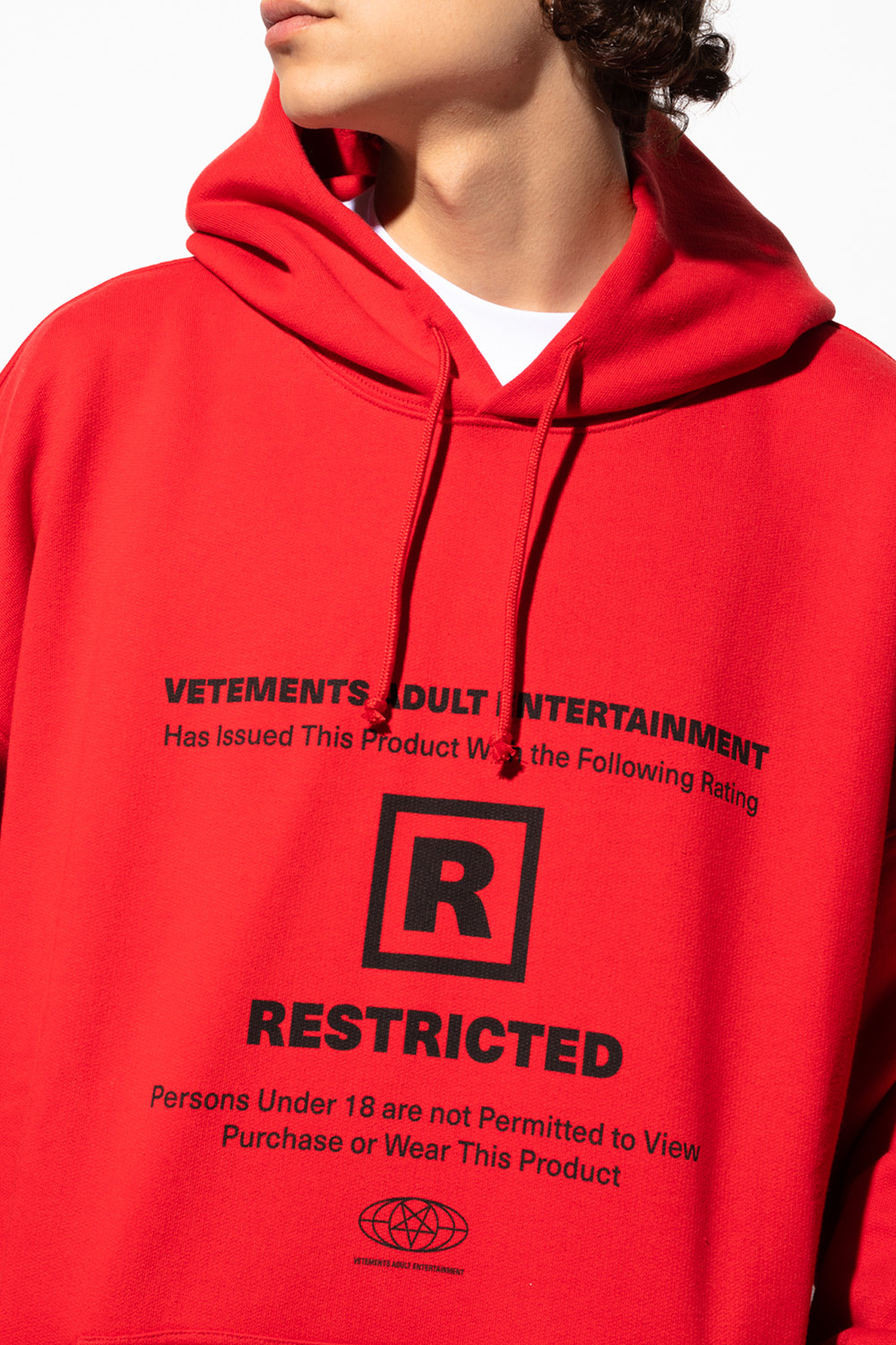 VETEMENTS Printed hoodie