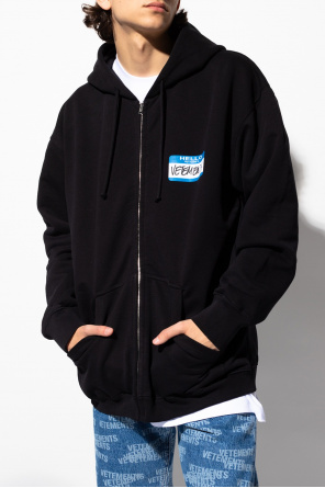 VETEMENTS Zip-up hoodie