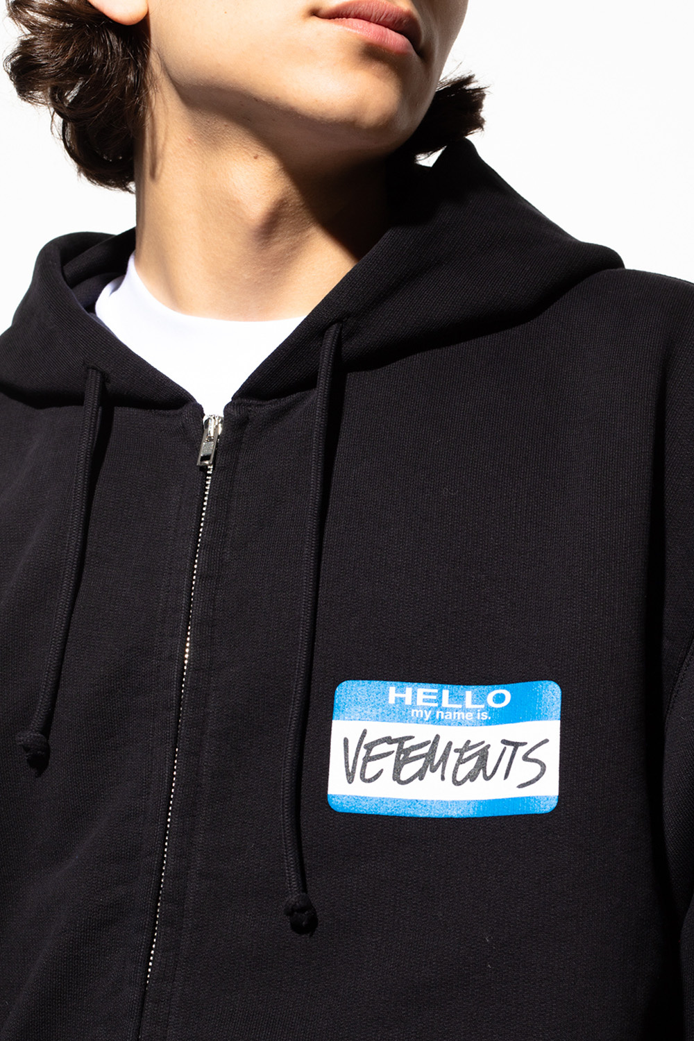 VETEMENTS Zip-up hoodie