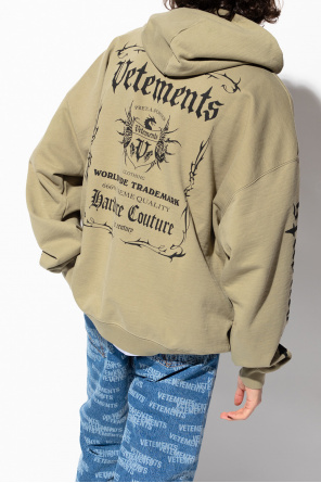 VETEMENTS Printed hoodie