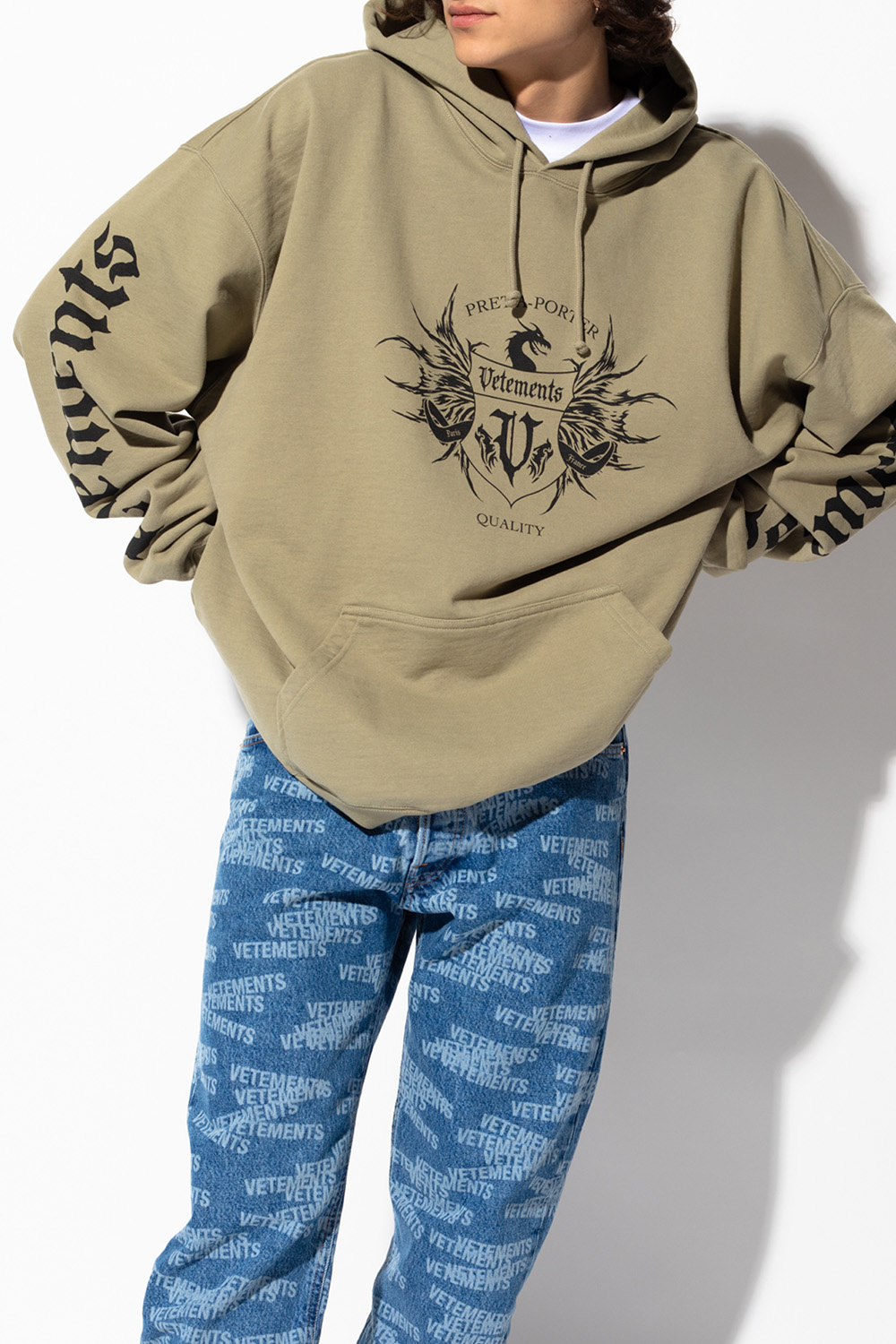 VETEMENTS Printed hoodie