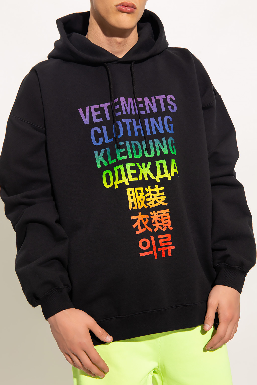 VETEMENTS Printed T-Shirt hoodie