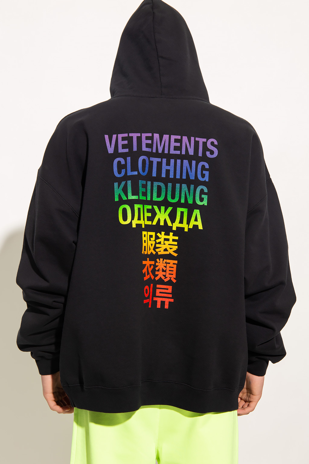 VETEMENTS Printed T-Shirt hoodie