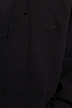 VETEMENTS Logo-embroidered hoodie