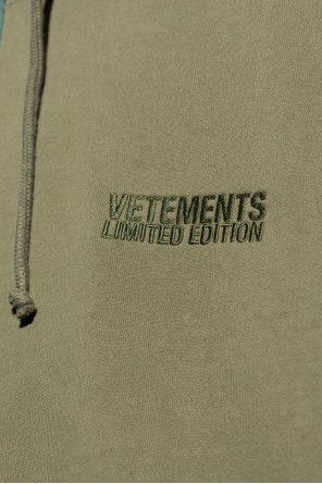 VETEMENTS Bluza z logo