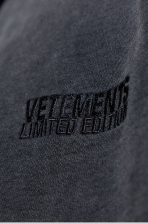 VETEMENTS Bluza z logo