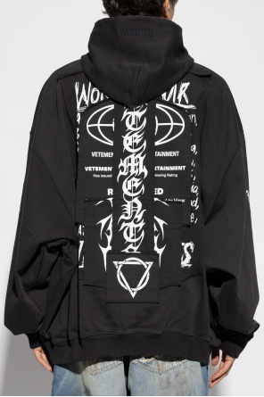 VETEMENTS drawstring hoodie