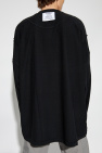 VETEMENTS BLACK T-shirt with logo