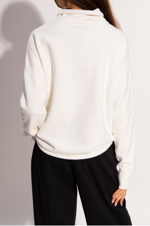 Undercover Mock neck stripe sweatshirt