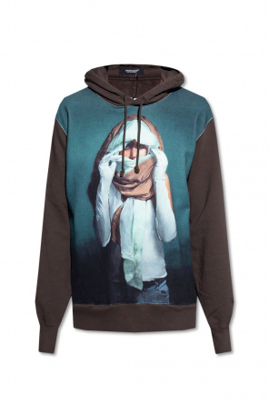 UNRAVEL PROJECT contrast stitch hoodie